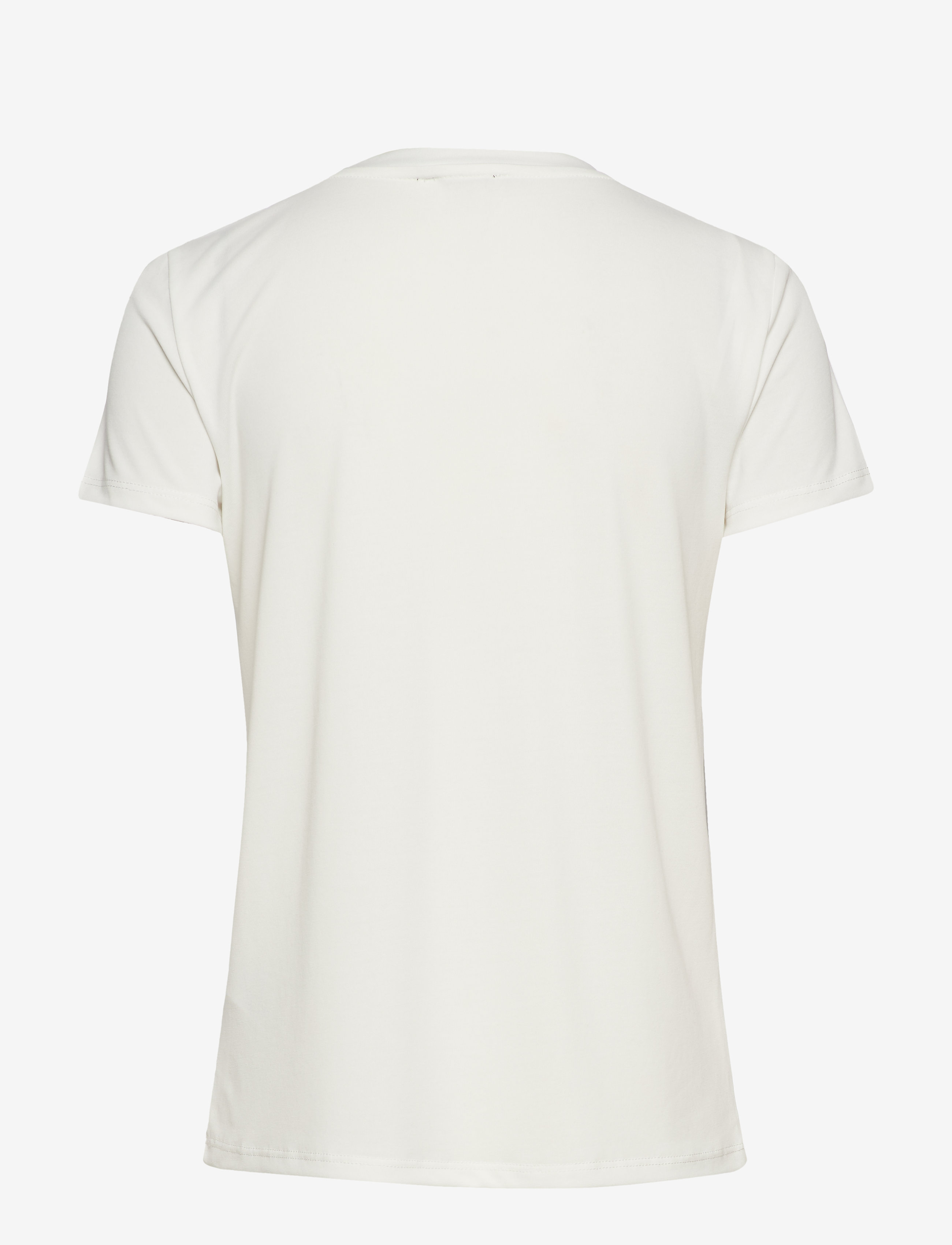 Soaked - SLColumbine V-neck SS - t-shirts - broken white - 2