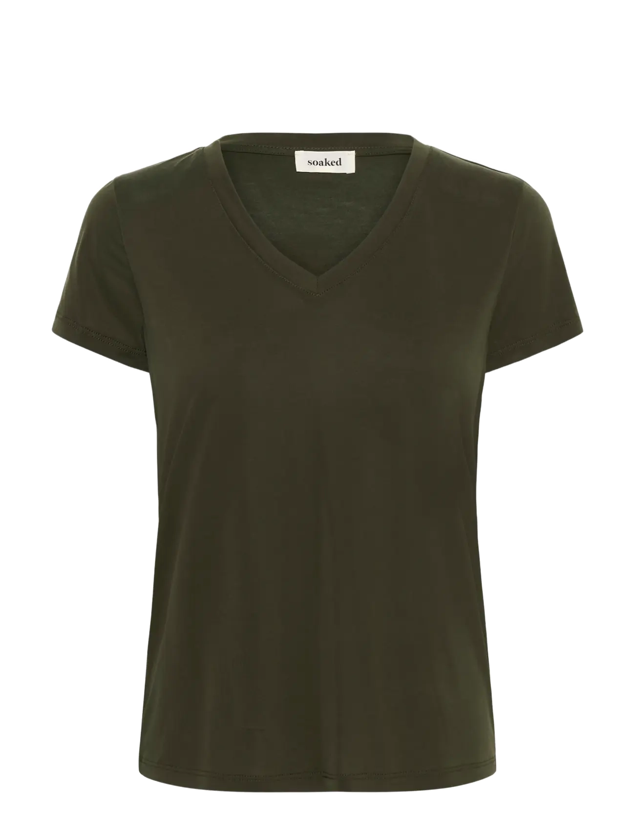 Soaked - SLColumbine V-neck SS - t-shirts - rosin - 1