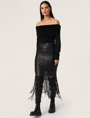 Soaked in Luxury - SLNicole Skirt - midi-rokken - black - 3
