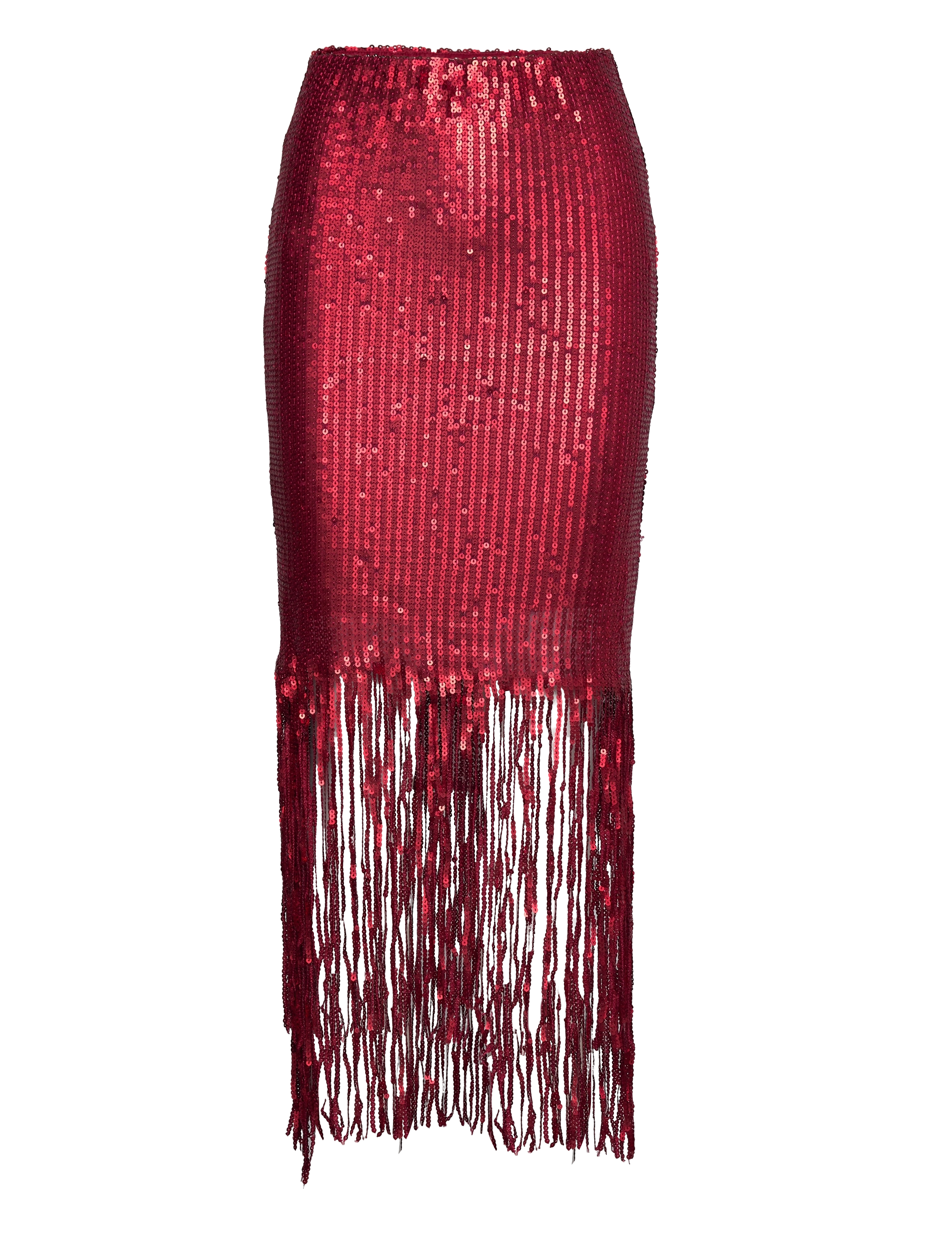 Soaked SLNicole Skirt - Nederdele - RHUBARB / burgundy