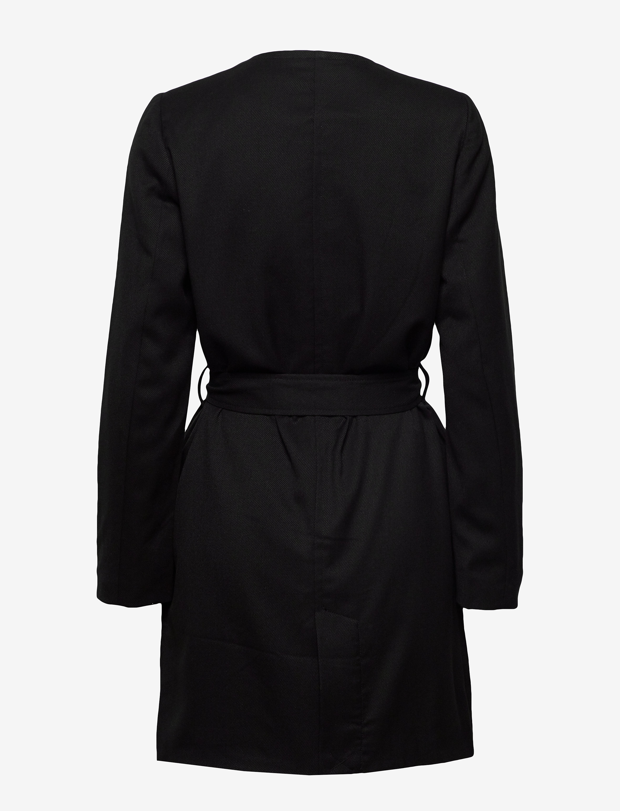 Soaked - SLMerle Coat - black - 2
