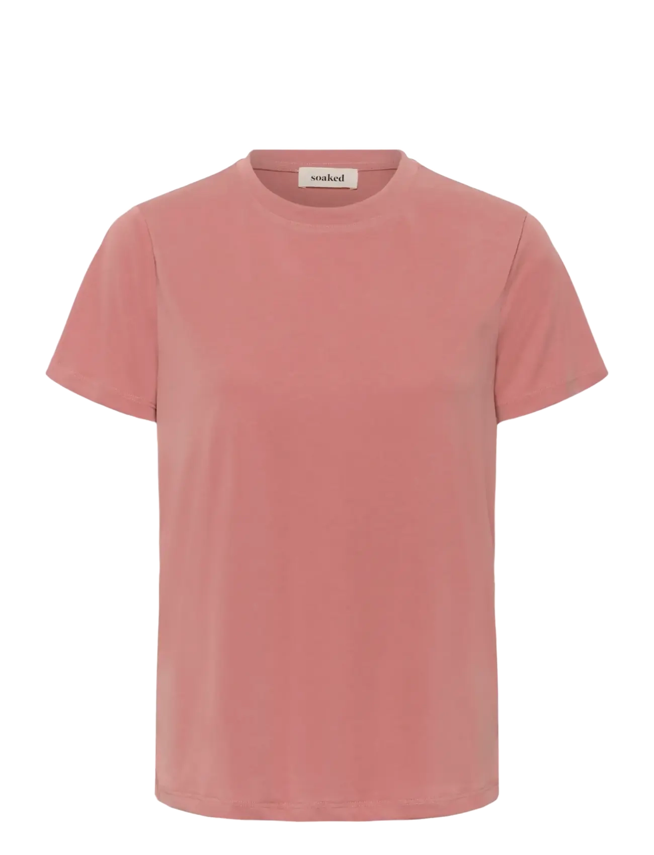 Soaked SLColumbine Crew-Neck T-Shirt SS - Vaatteet - ASH ROSE / pink/rose