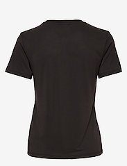 Soaked in Luxury - SLColumbine Crew-Neck T-Shirt SS - laveste priser - black - 2