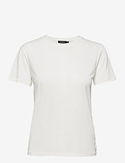 Soaked in Luxury - SLColumbine Crew-Neck T-Shirt SS - madalaimad hinnad - broken white - 0