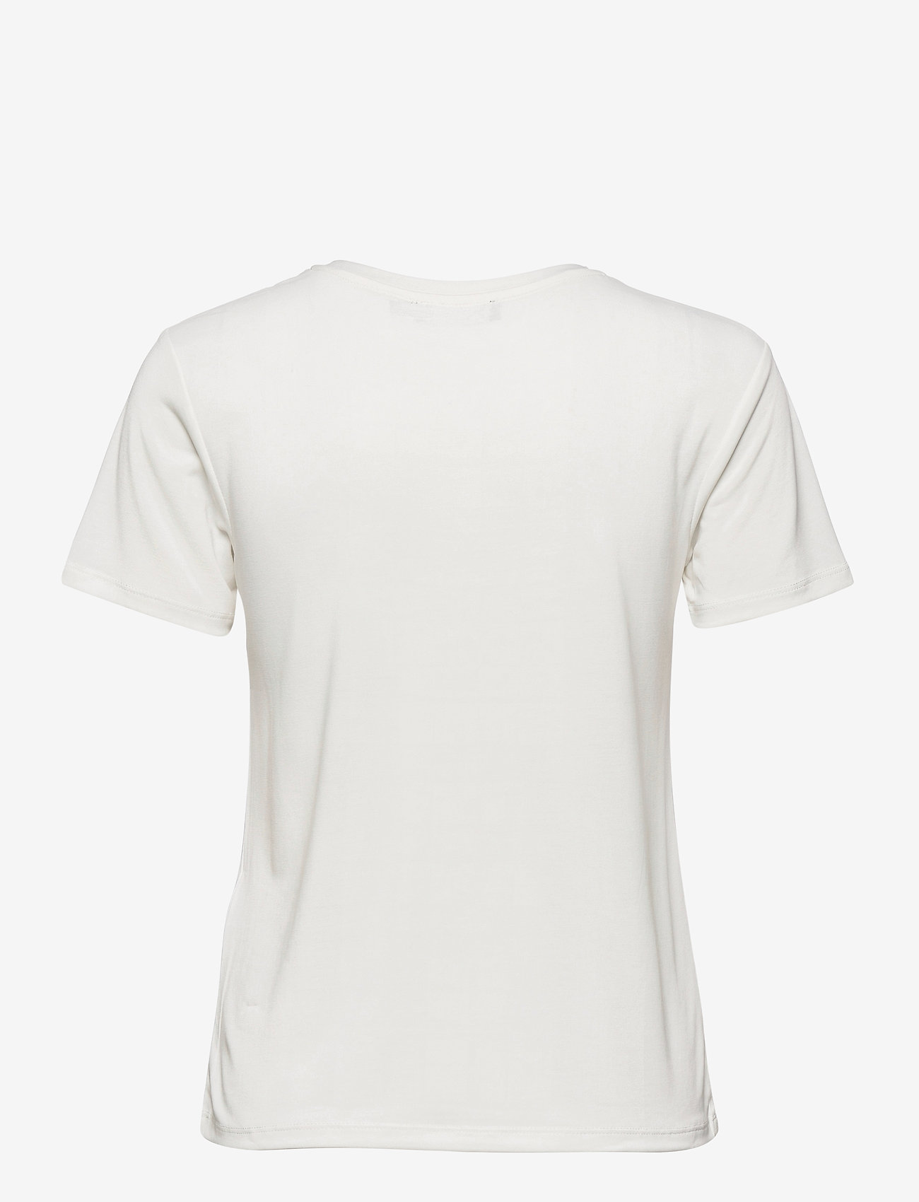 Soaked in Luxury - SLColumbine Crew-Neck T-Shirt SS - mažiausios kainos - broken white - 1