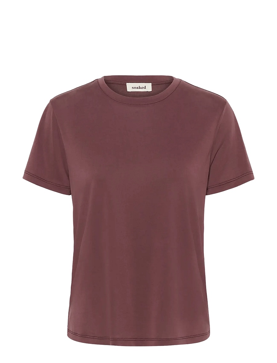 Soaked - SLColumbine Crew-Neck T-Shirt SS - t-shirts - huckleberry - 1