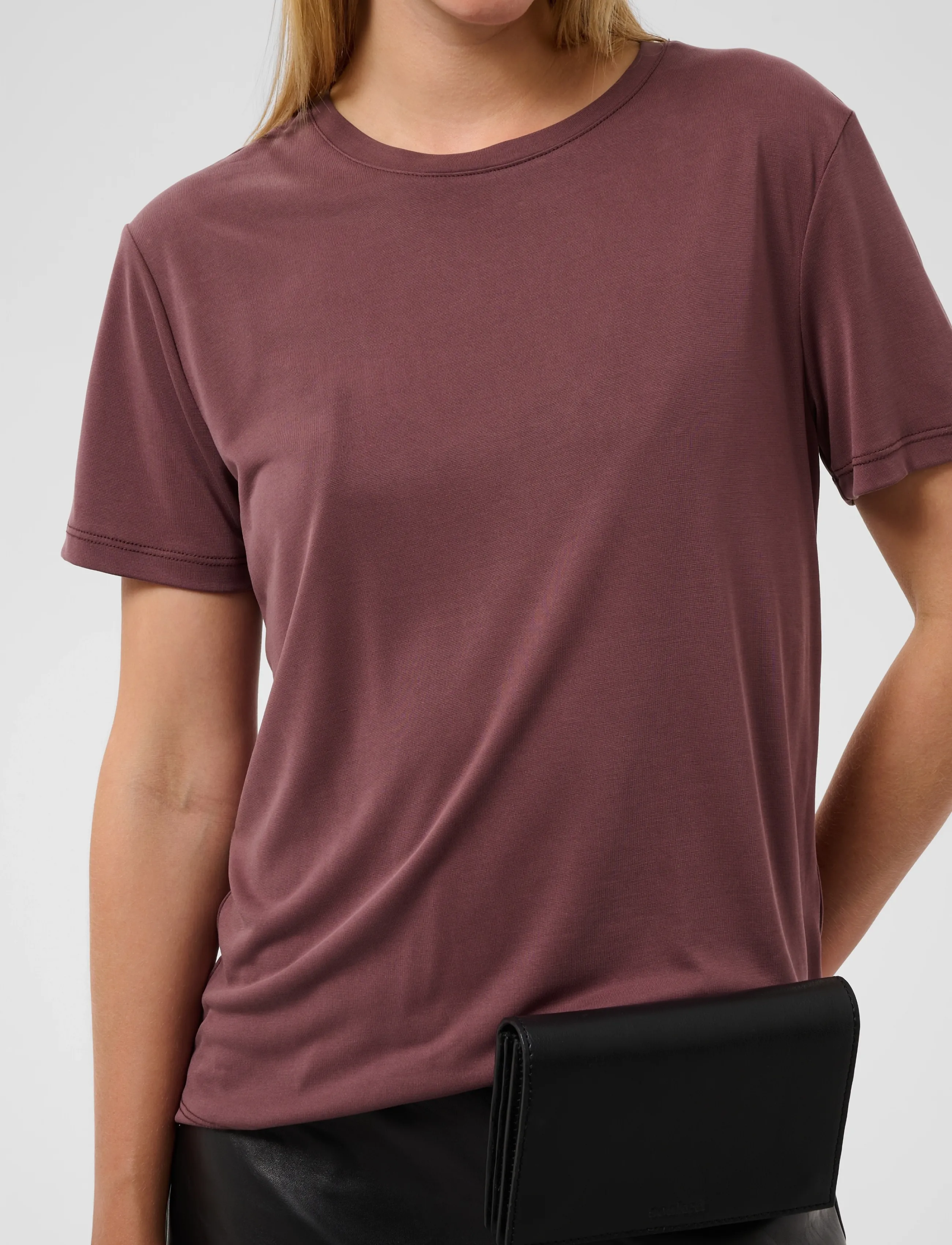 Soaked - SLColumbine Crew-Neck T-Shirt SS - t-shirts - huckleberry - 5