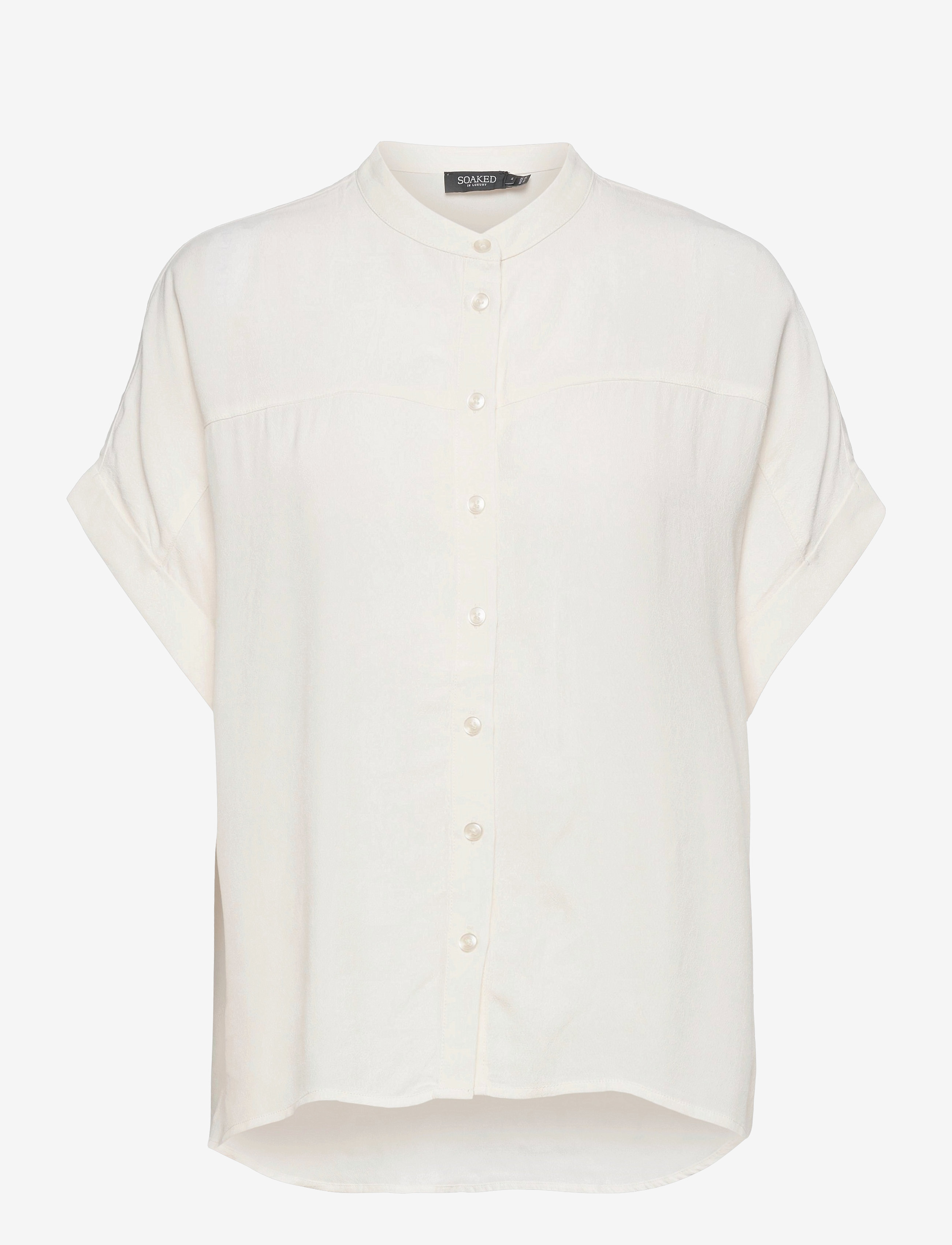 Soaked SLHelia Shirt SS - Clothing - BROKEN WHITE / white