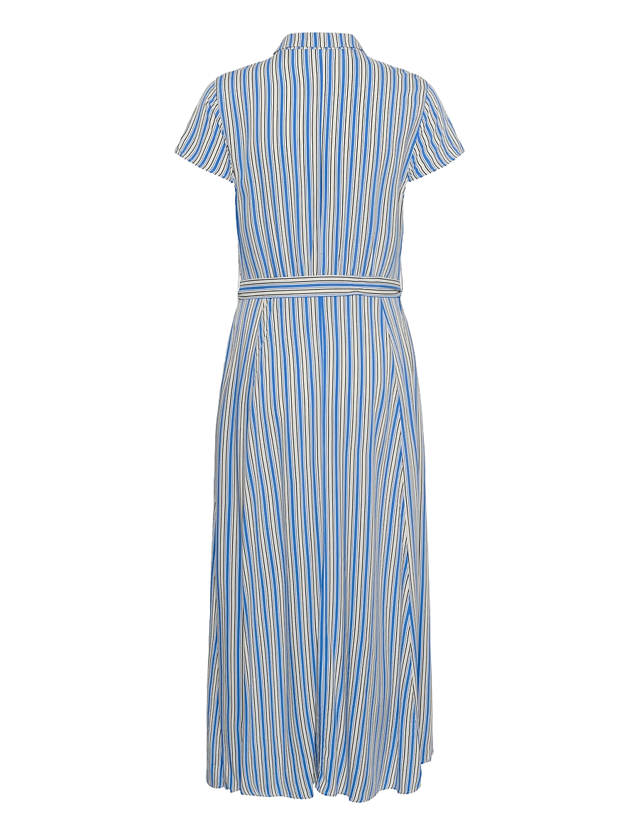 Soaked - SLArjana Maxi Dress SS - skjortklänningar - regatta stripe - 2
