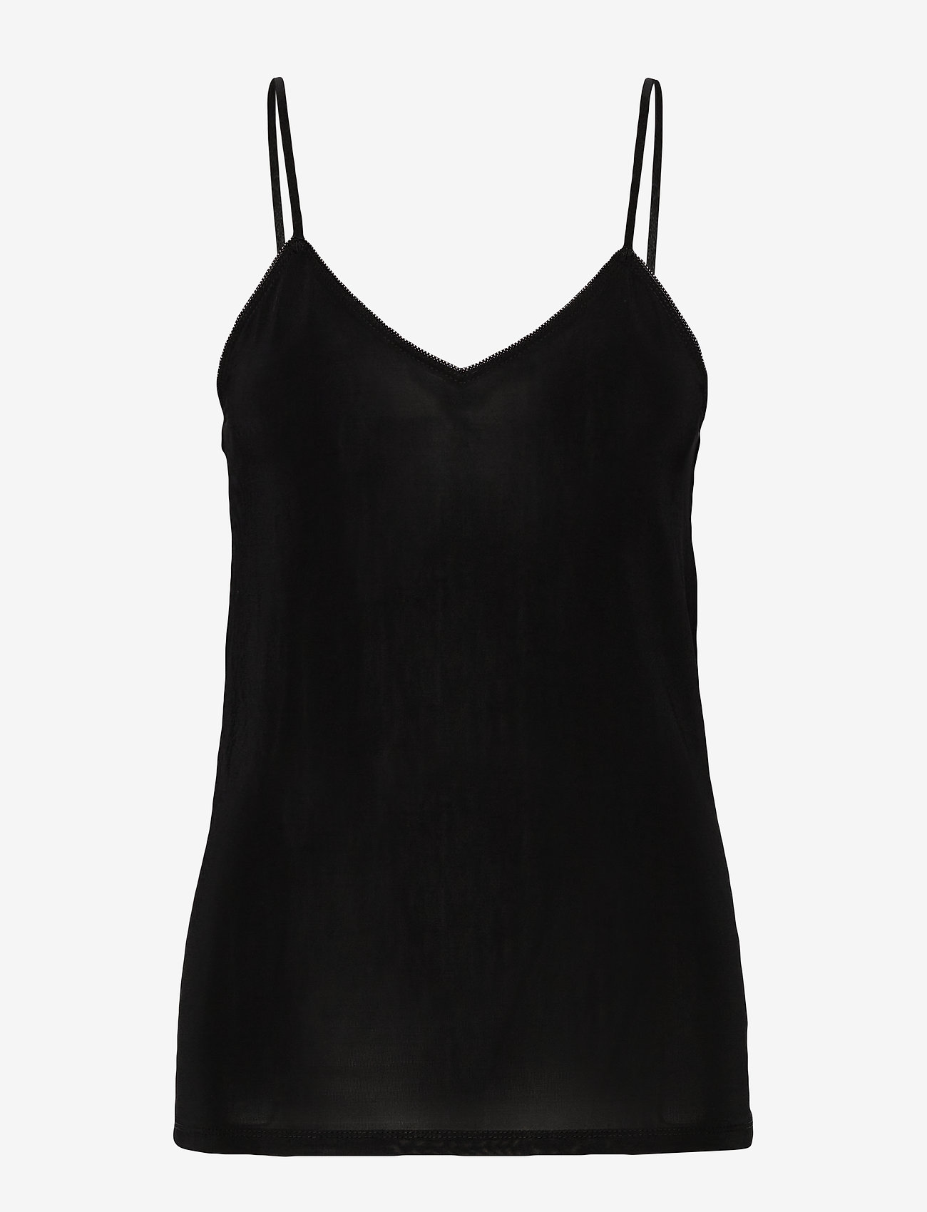 Soaked in Luxury - SLClara Plain Singlet - black - 0