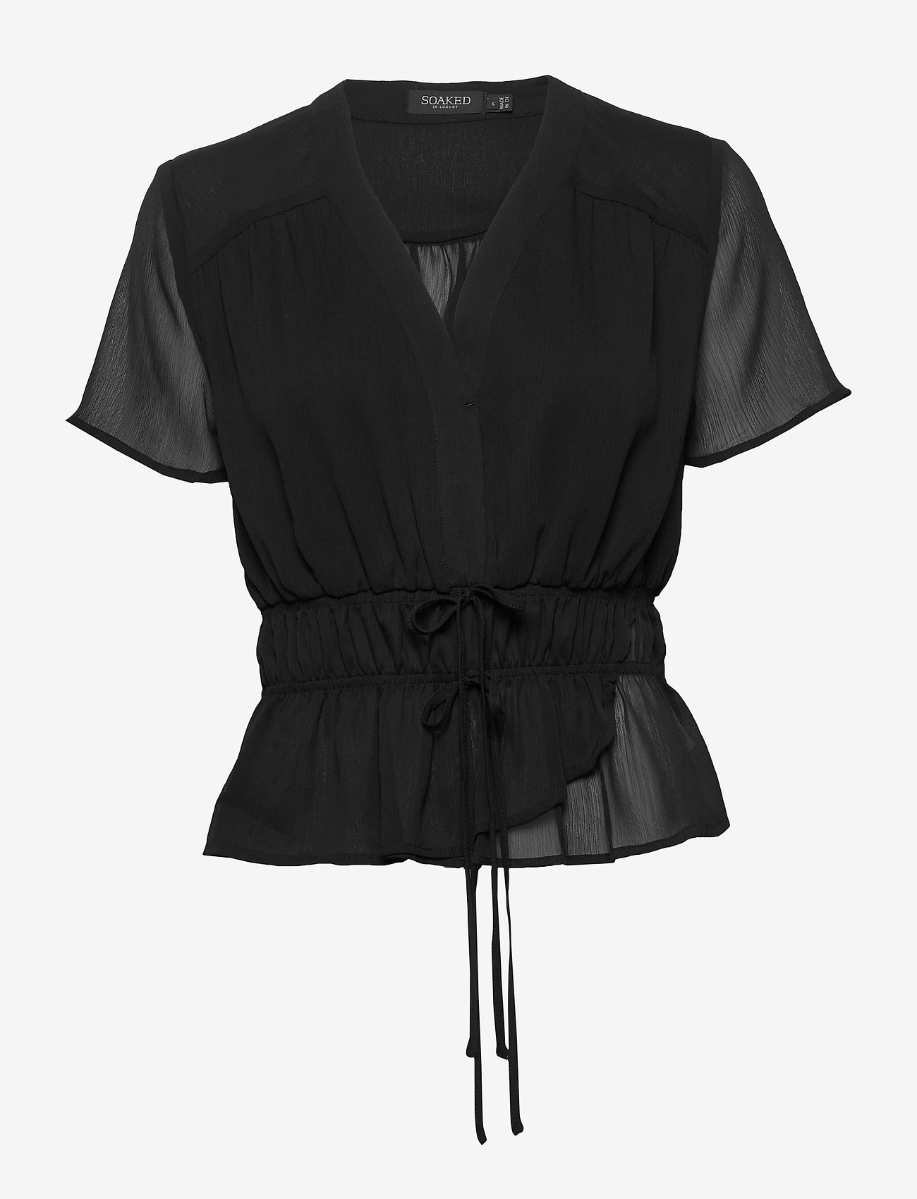 Soaked in Luxury - SLDafni Blouse SS - black - 0