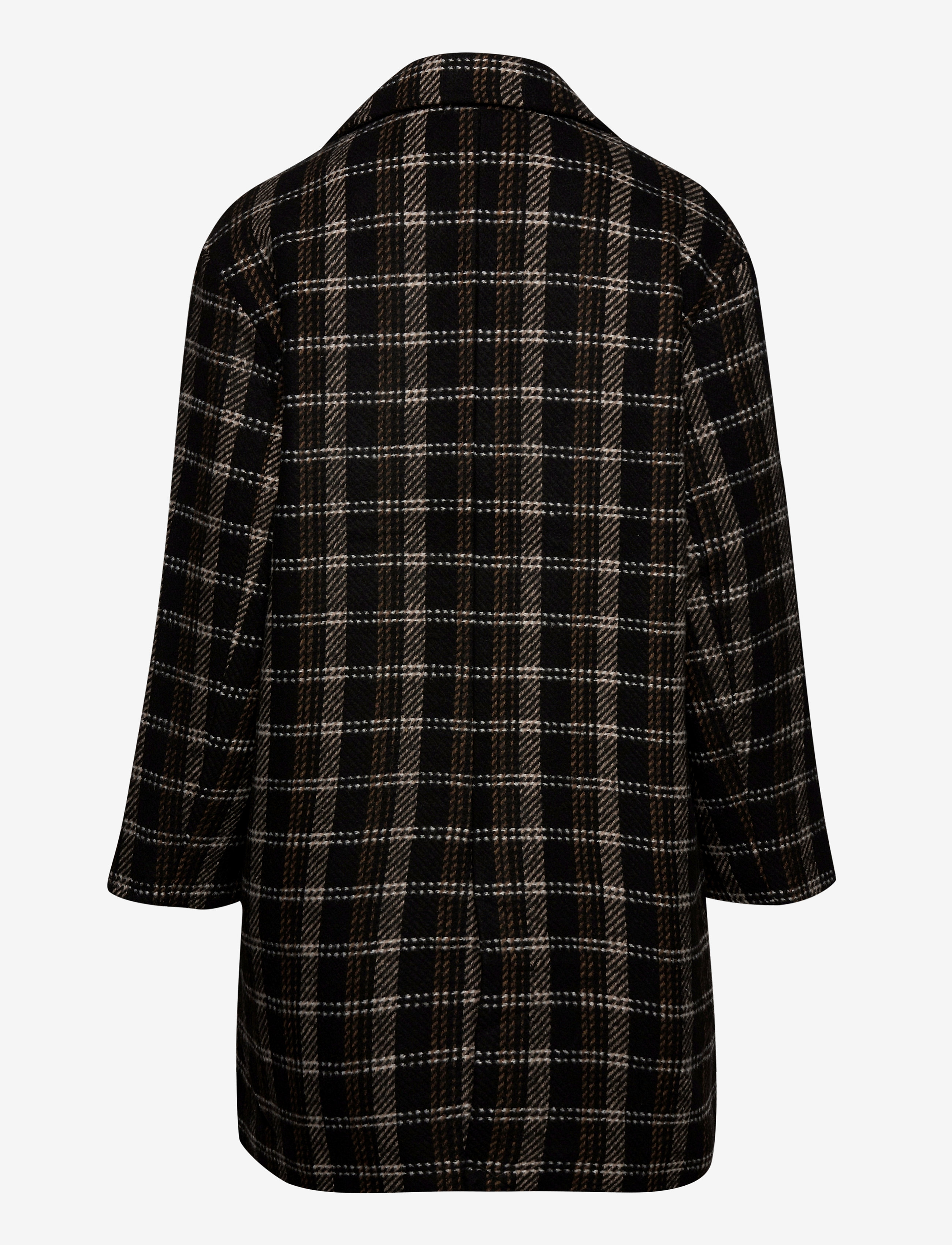 Soaked in Luxury - SLCheekie Coat - semolina check - 1