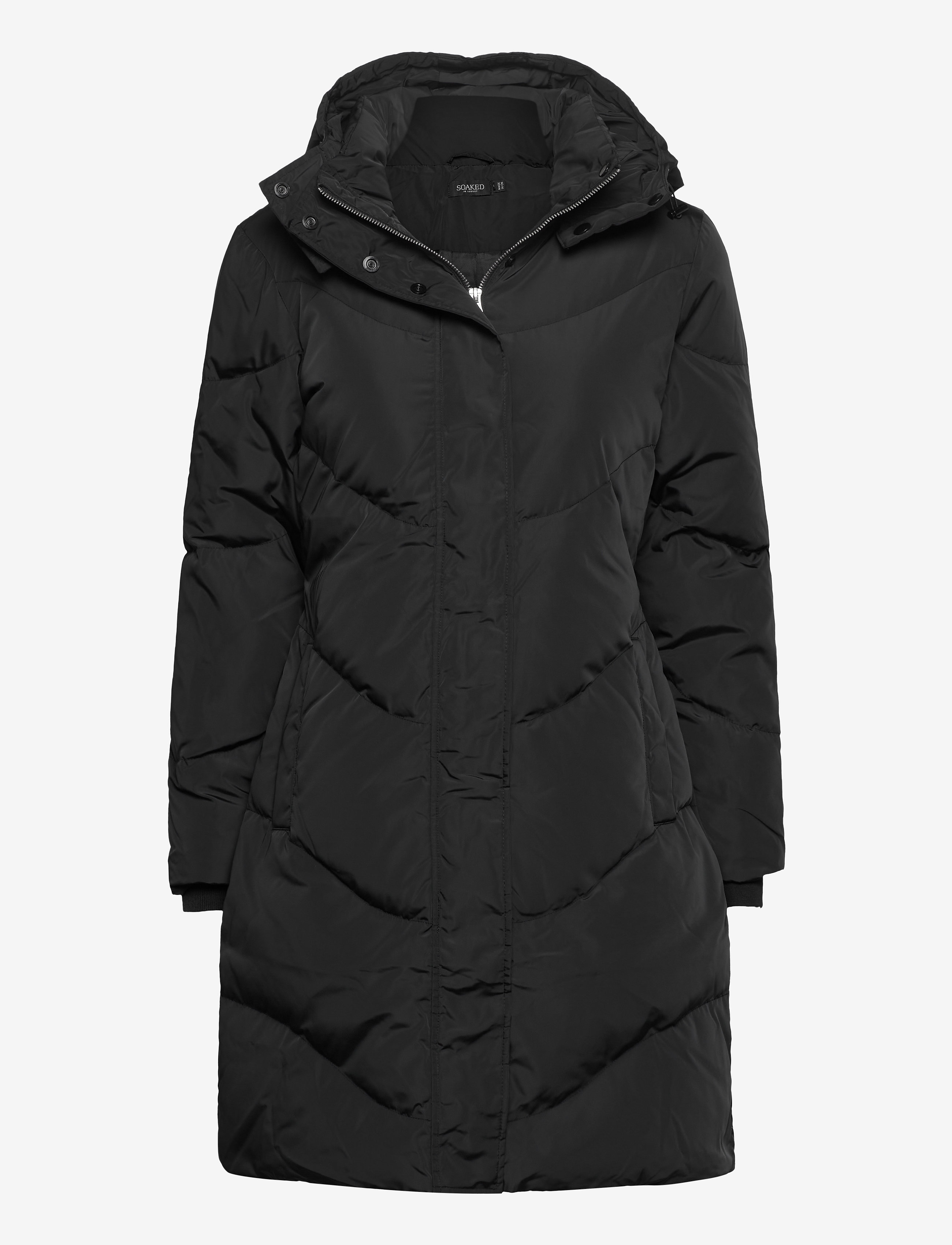 Soaked in Luxury - SLMala Hoodie Coat - black - 0