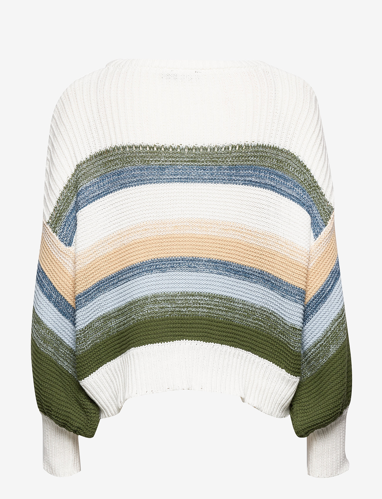 Soaked in Luxury - SLPanna Pullover LS - whisper white stripe - 1