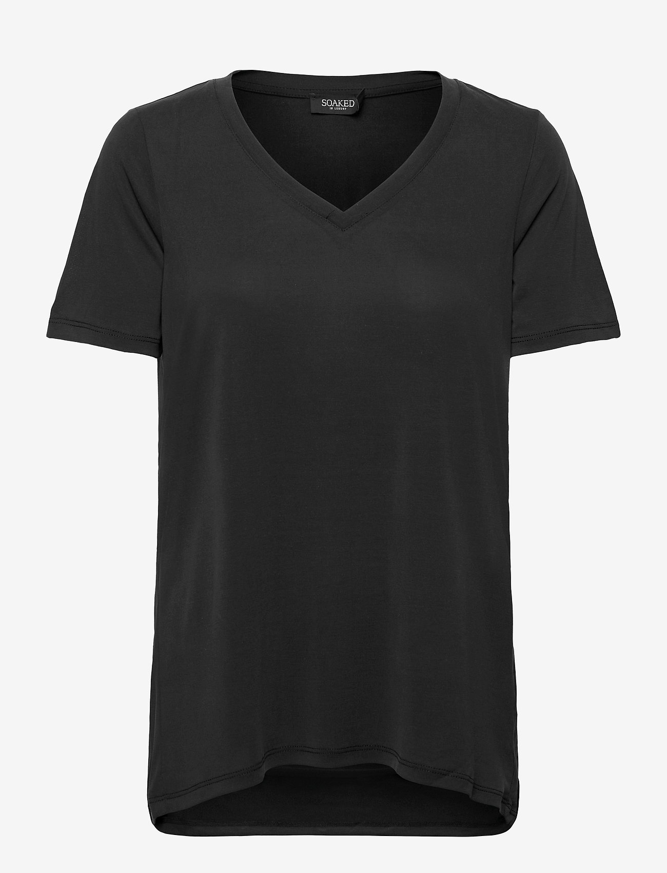 Soaked in Luxury - SLColumbine Oversize T-shirt SS - t-shirt & tops - black - 0