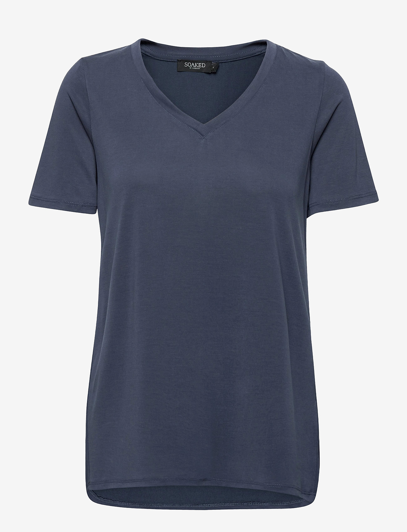 Soaked in Luxury - SLColumbine Oversize T-shirt SS - t-shirts - navy - 1