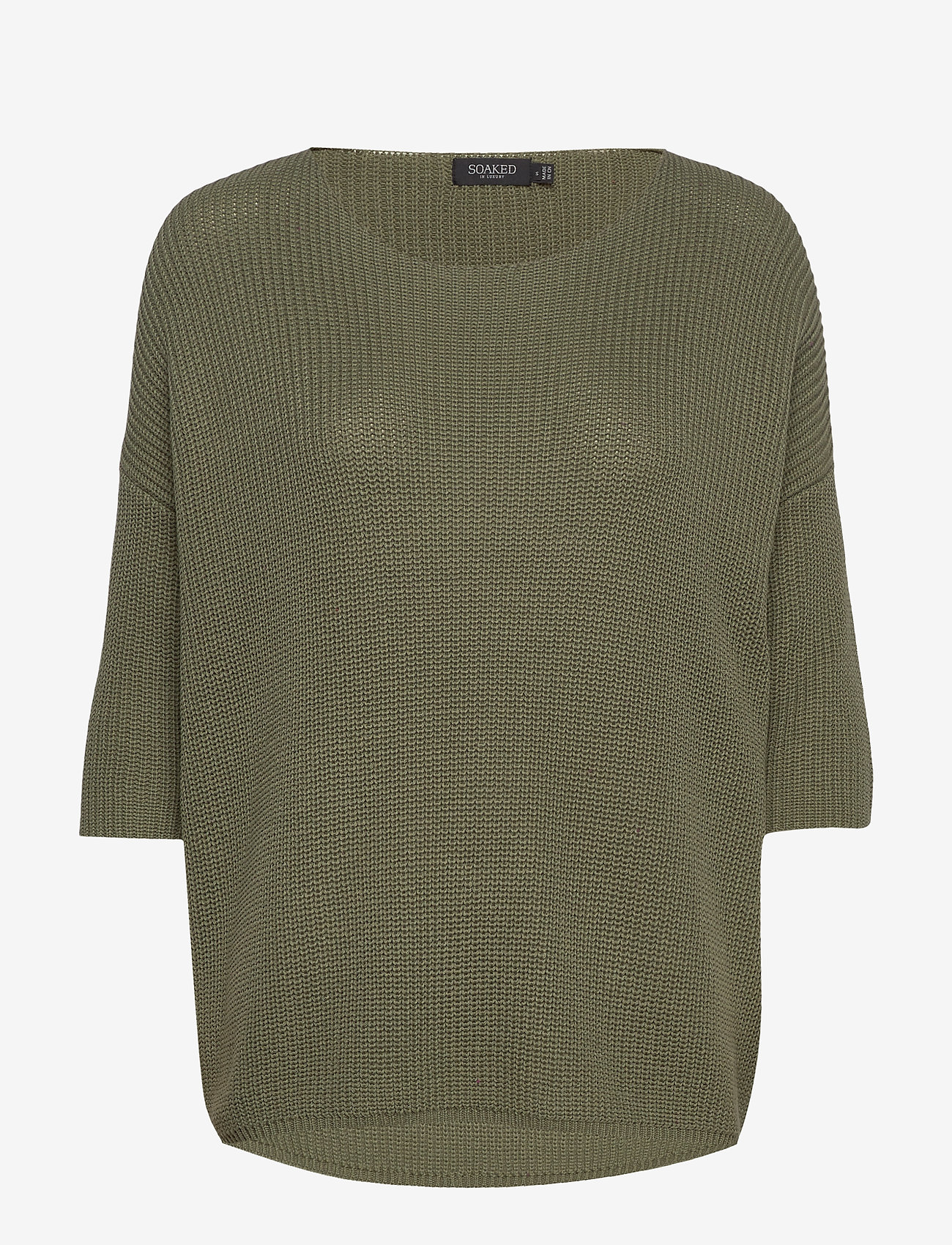 Soaked in Luxury - SLTuesday Cotton Jumper - olivine - 0