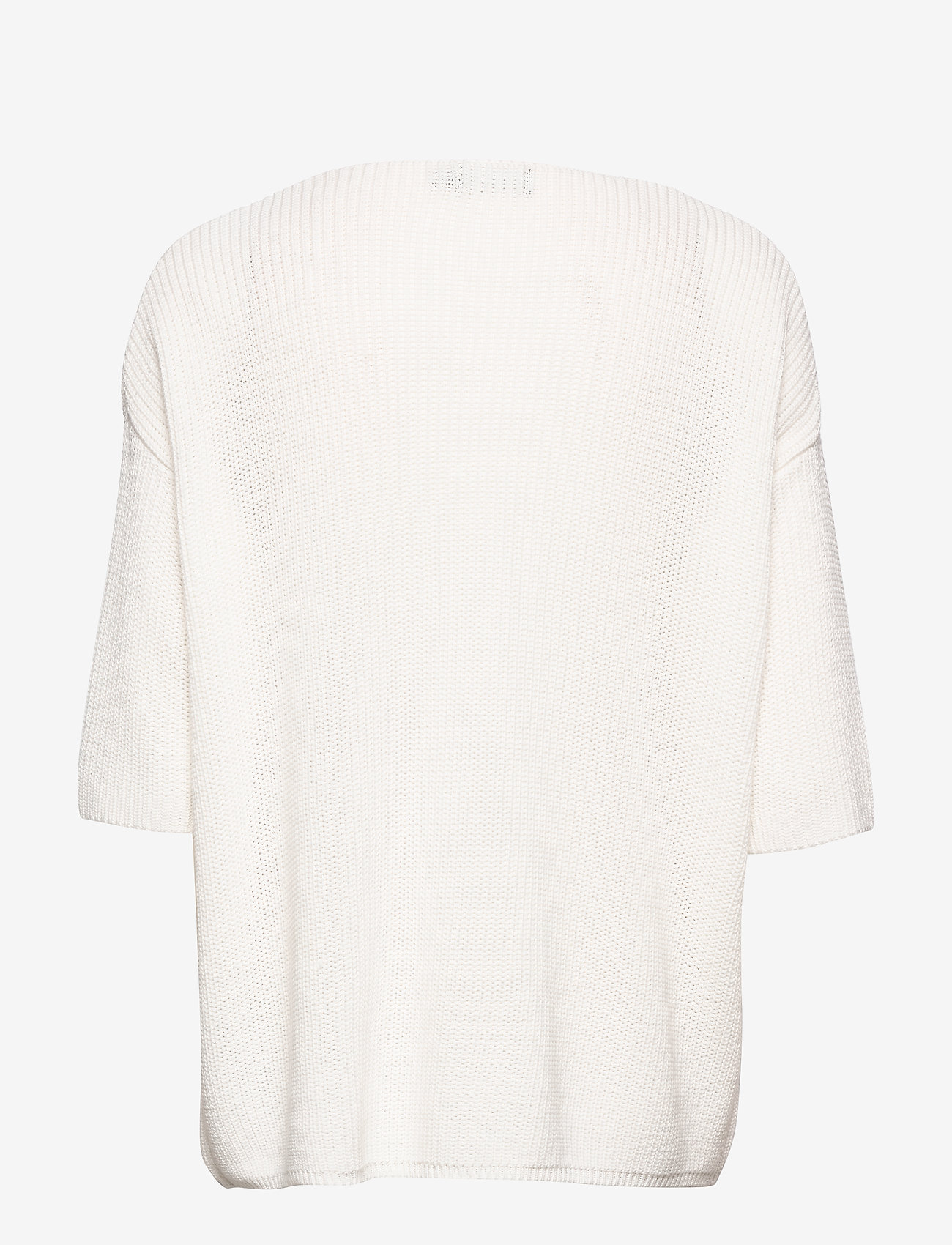 Soaked in Luxury - SLTuesday Cotton Jumper - jumpers - whisper white - 1