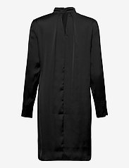 Soaked in Luxury - SLAretha Knot Dress LS - black - 1