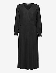SLMieko Long Dress LS - BLACK