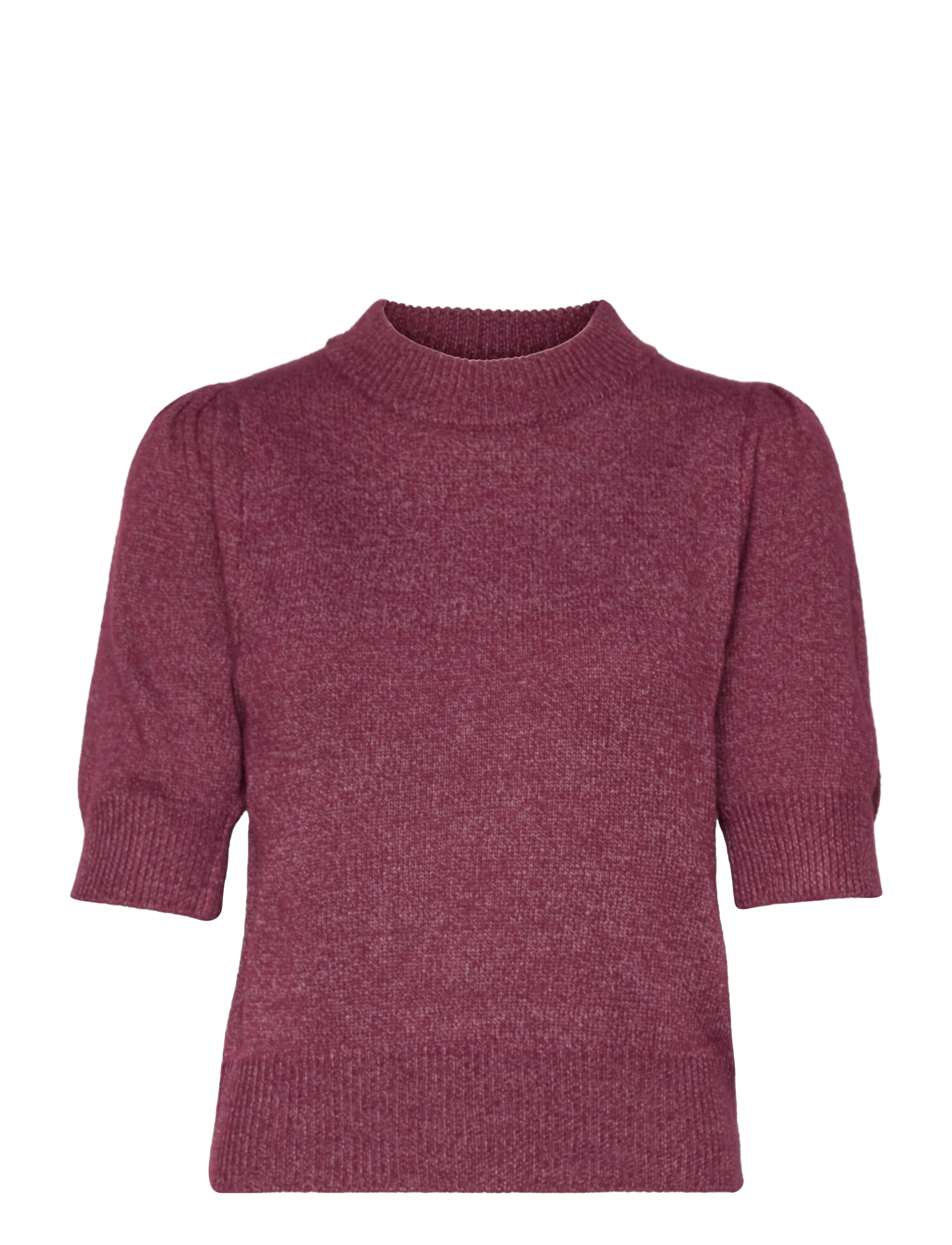 SLRiva Fitted Pullover SS - BEAUJOLAIS