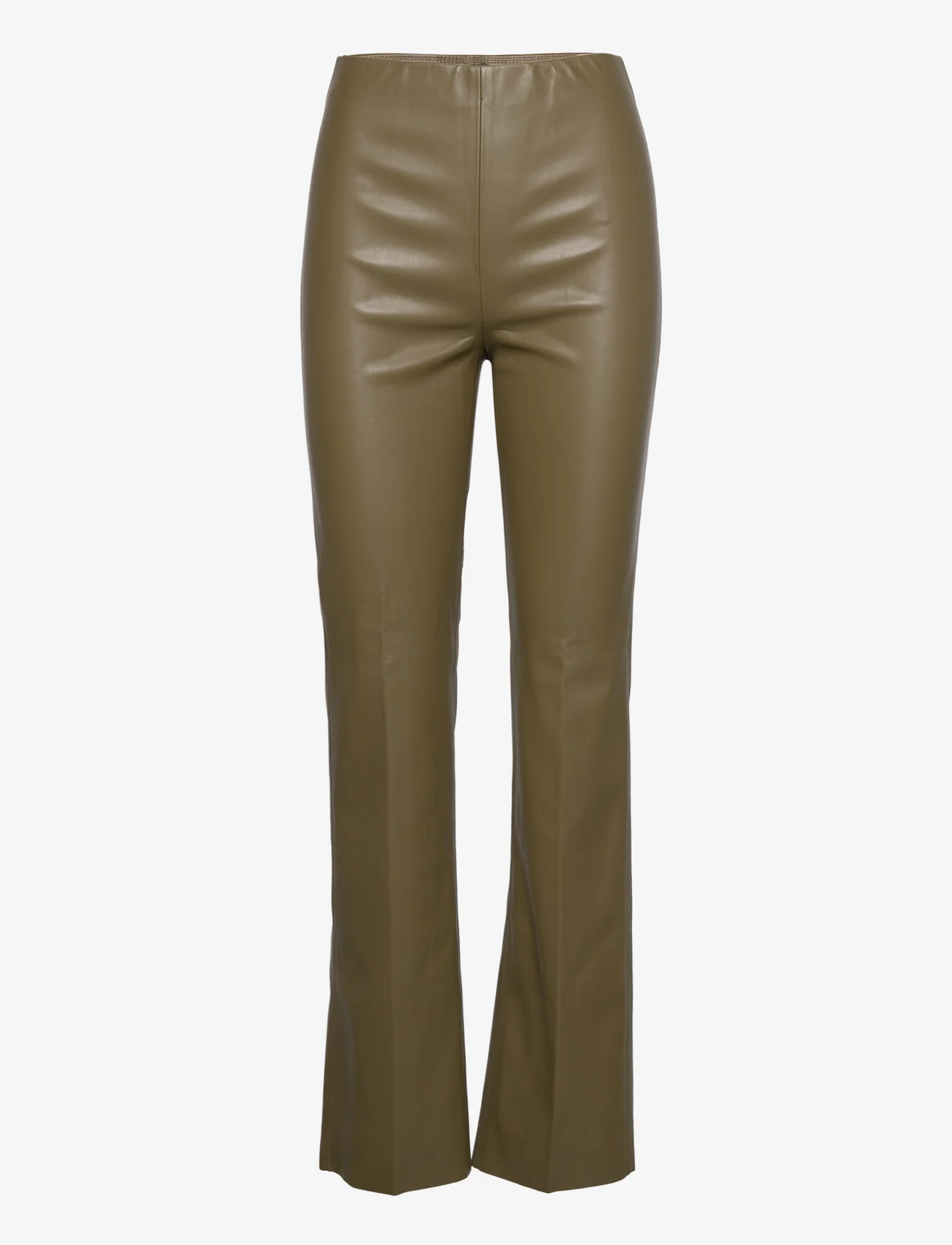 Soaked in Luxury - SLKaylee Straight Pants - vakarėlių drabužiai išparduotuvių kainomis - beech - 0