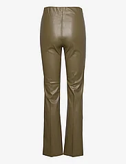Soaked in Luxury - SLKaylee Straight Pants - spodnie skórzane - beech - 2