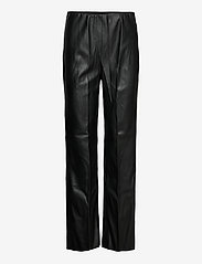 Soaked in Luxury - SLKaylee Straight Pants - festkläder till outletpriser - black - 0