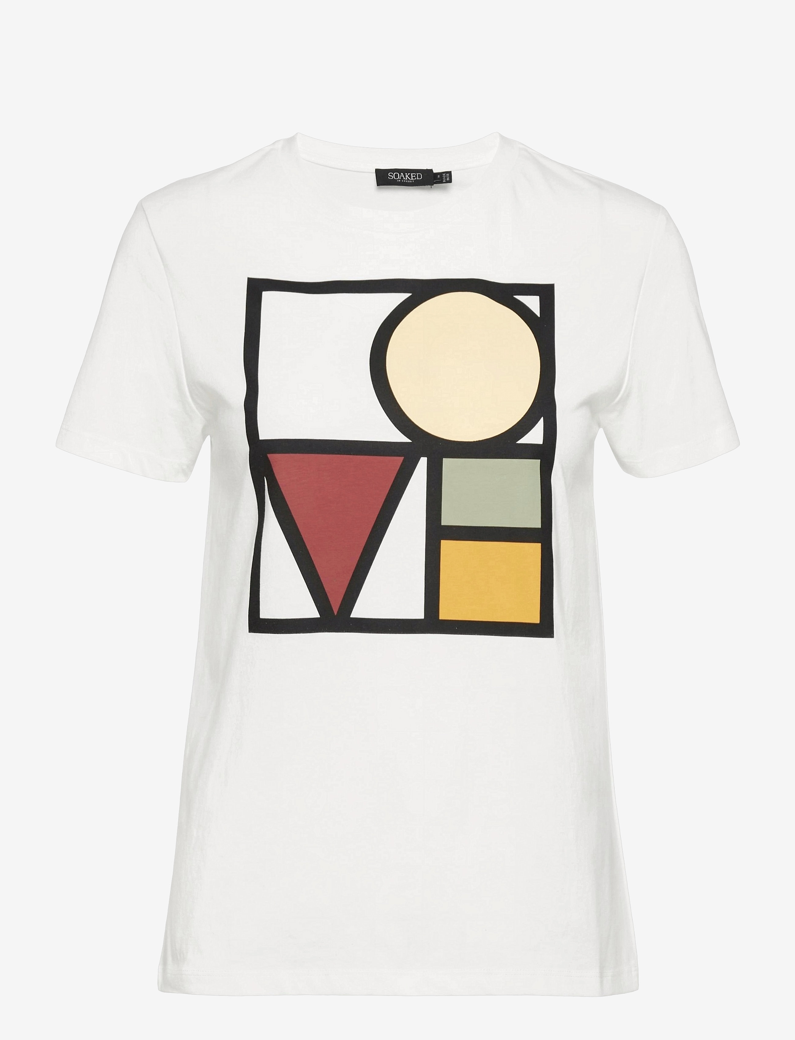 Soaked in Luxury - SLBo T-shirt SS - broken white - 1