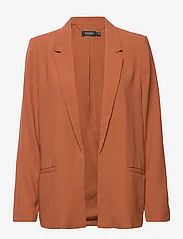 Soaked in Luxury - SLShirley Blazer LS - party wear at outlet prices - amber brown - 0