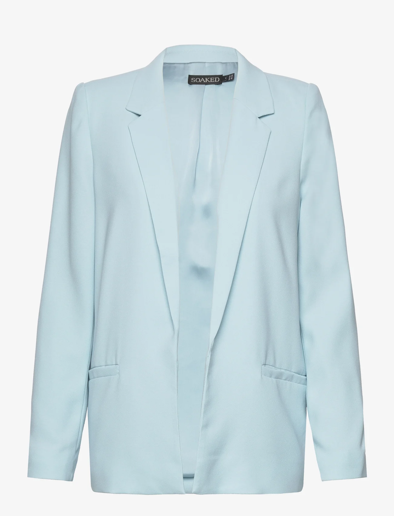 Soaked in Luxury - SLShirley Blazer LS - vakarėlių drabužiai išparduotuvių kainomis - corydalis blue - 0