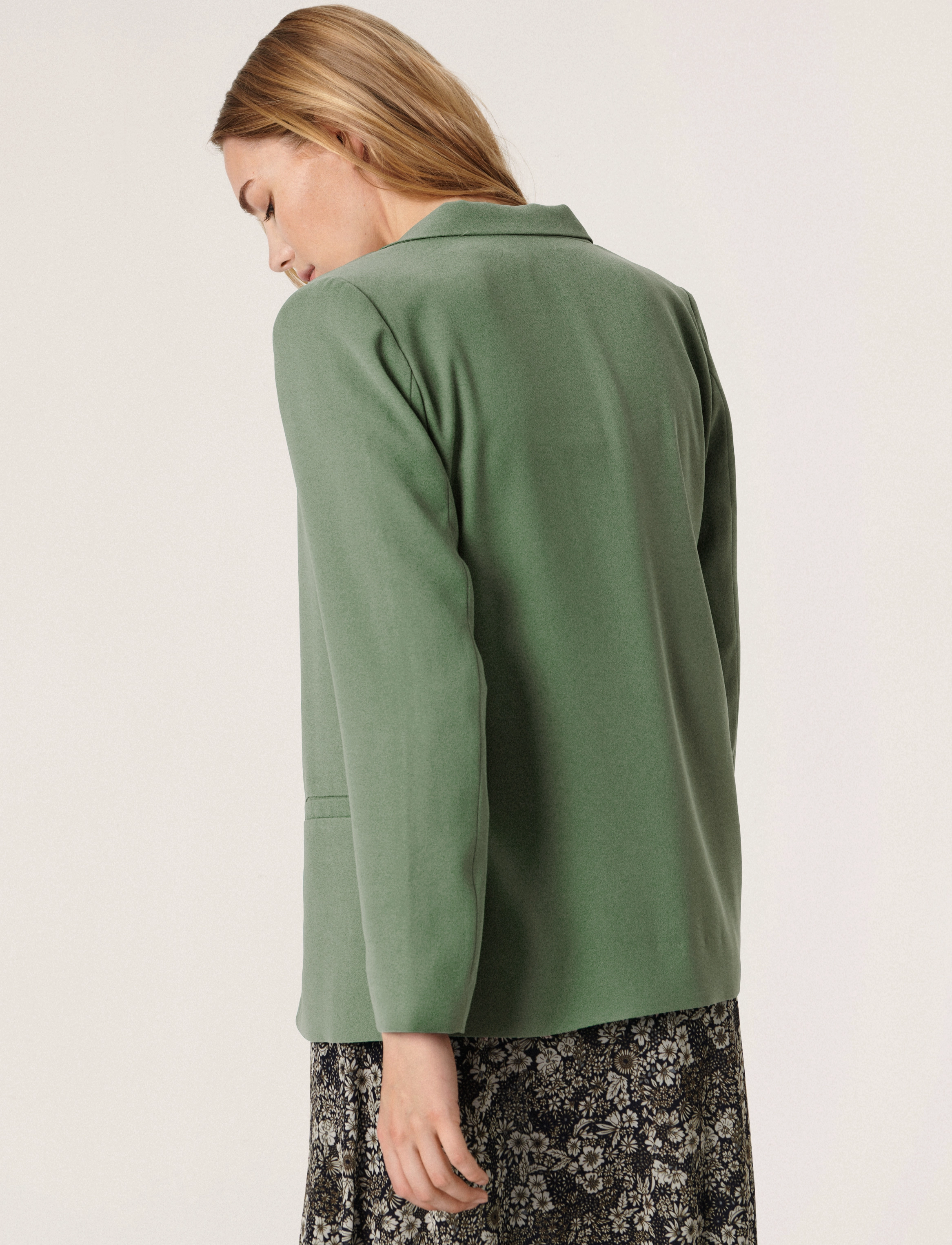 Soaked - SLShirley Blazer LS - dark ivy - 5