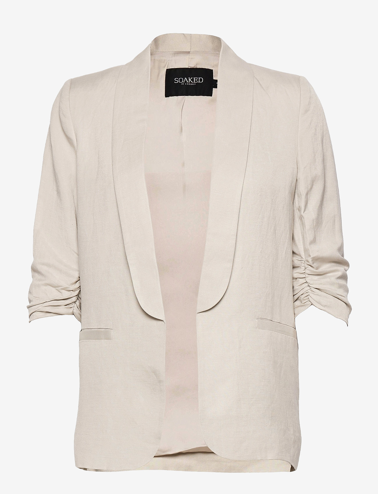 Soaked in Luxury - SLSun Shirley Blazer - vakarėlių drabužiai išparduotuvių kainomis - whisper white - 0