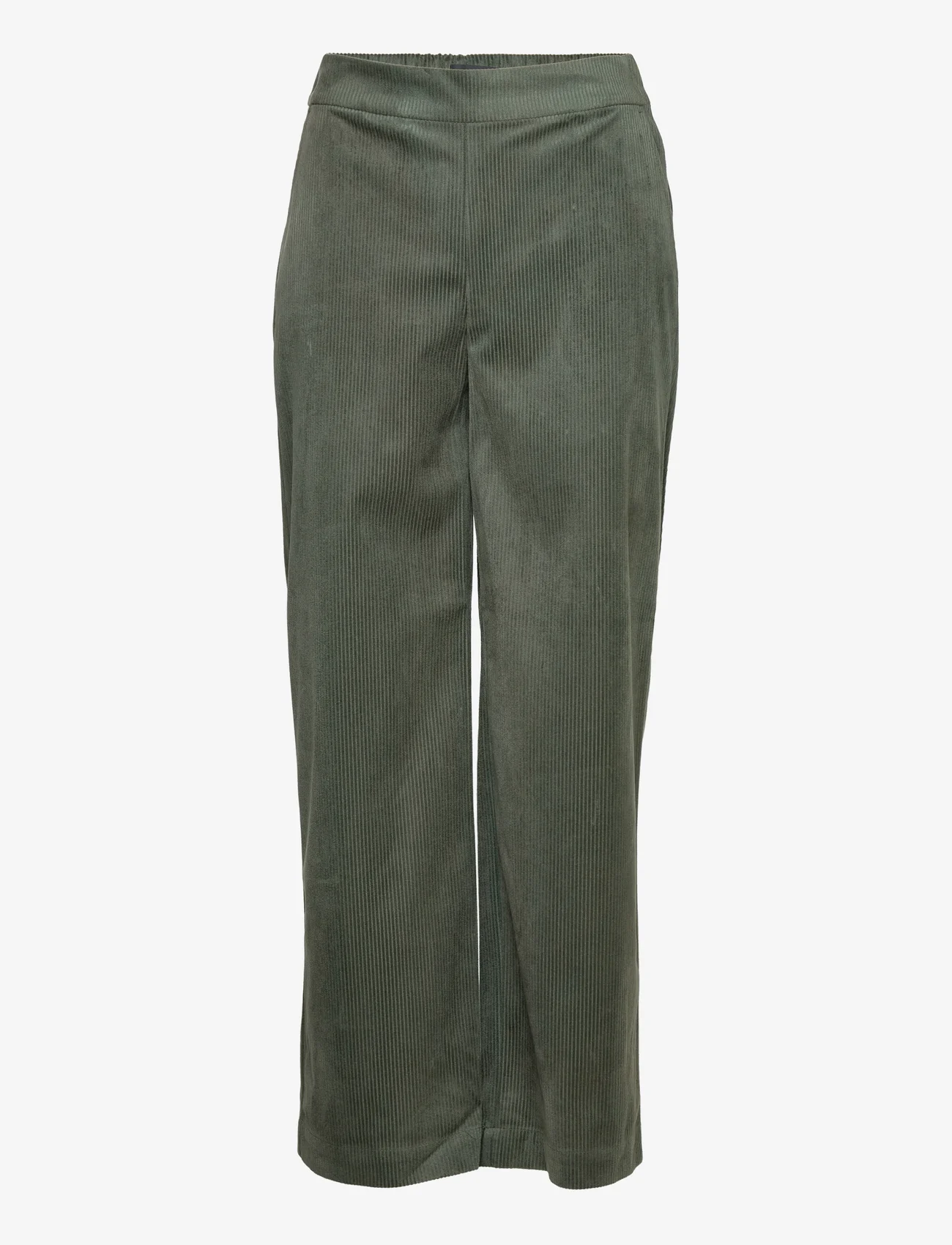 Soaked in Luxury - SLAkane Pants - broeken met rechte pijp - climbing ivy - 0