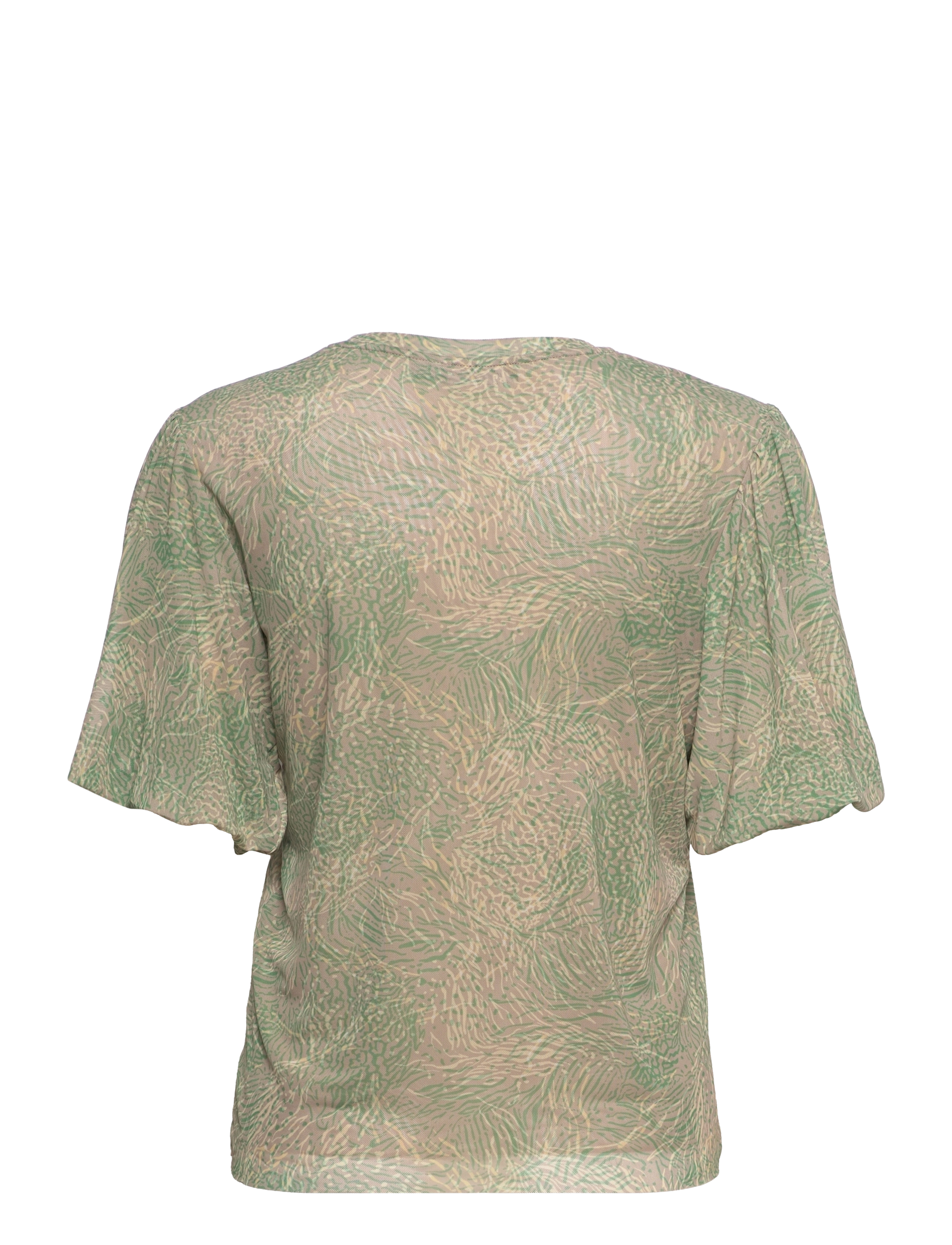 Soaked in Luxury - SLIla T-shirt SS - stone green sea print - 1