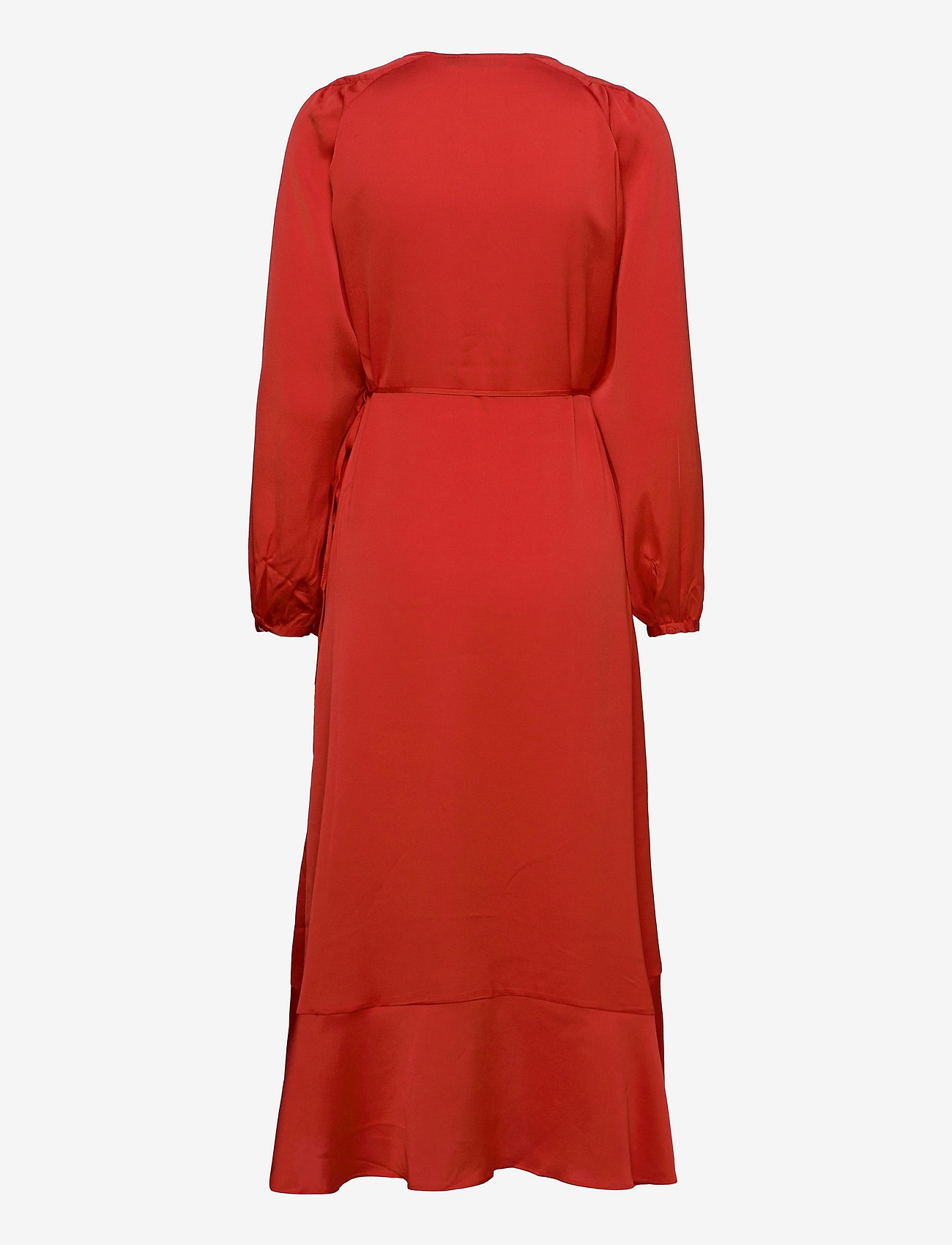 Soaked in Luxury - SLKarven Dress LS - midiklänningar - valiant poppy - 1