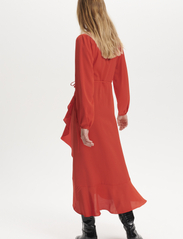 Soaked in Luxury - SLKarven Dress LS - midiklänningar - valiant poppy - 4