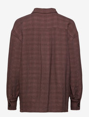 Soaked in Luxury - SLNalea Overshirt - dames - brown suiting check - 1
