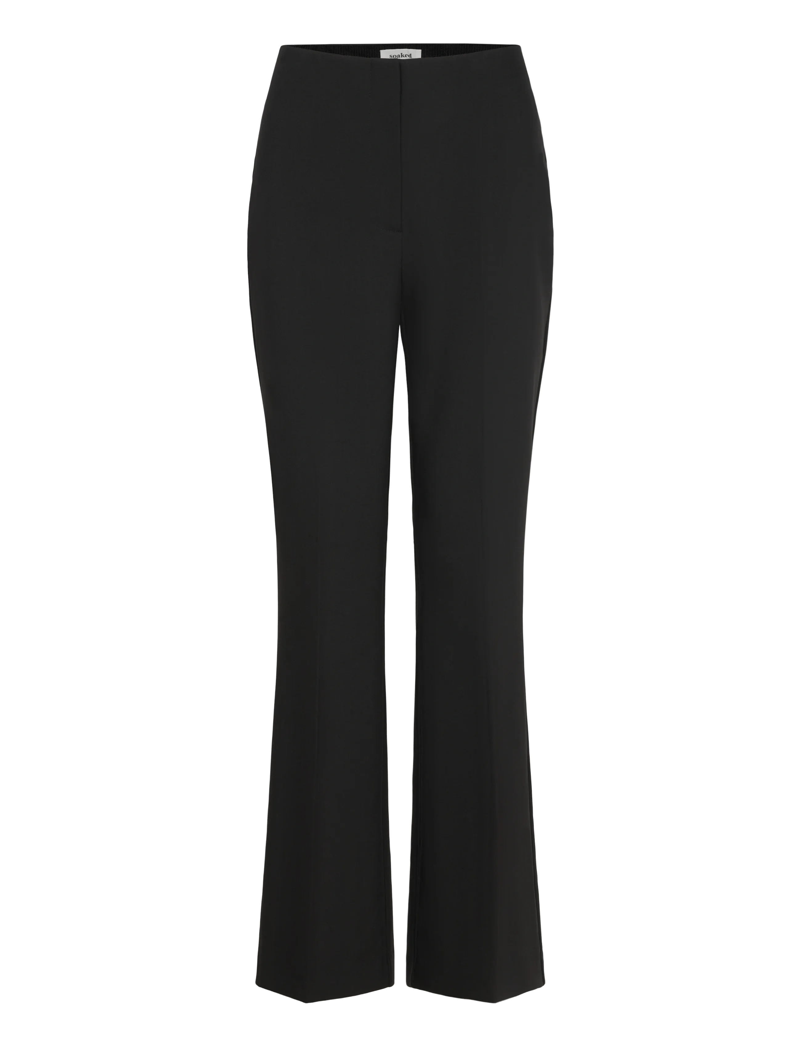 Soaked - SLCorinne Pants - straight leg hosen - black - 1