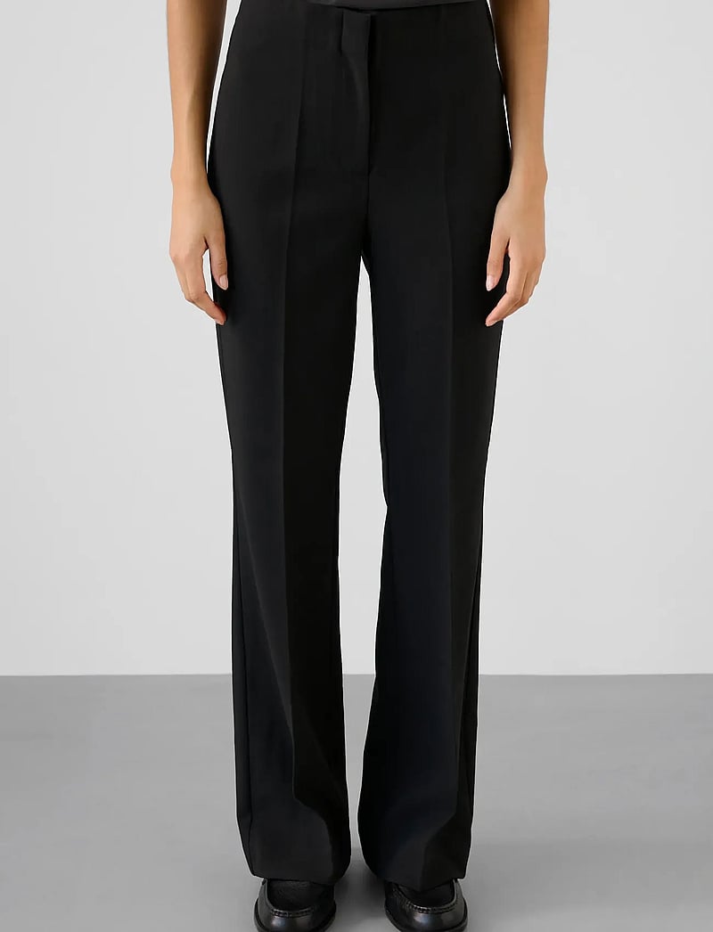 Soaked - SLCorinne Pants - straight leg hosen - black - 0