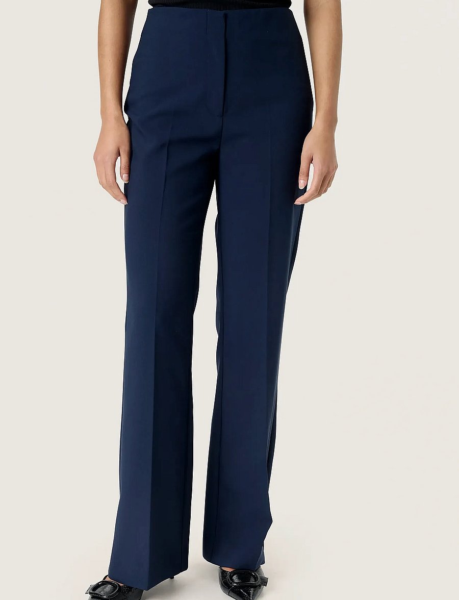 Soaked - SLCorinne Pants - hose mit geradem bein - night sky - 0