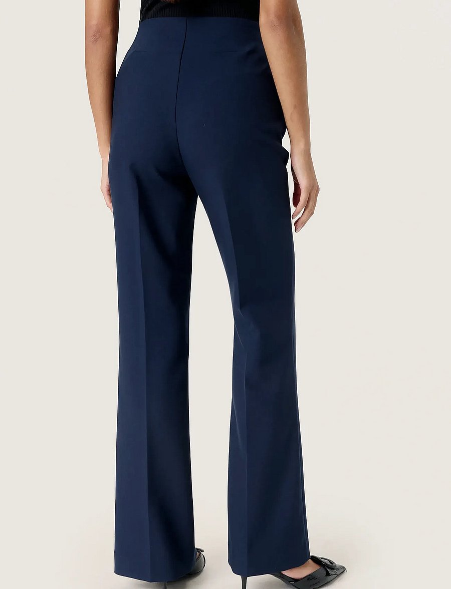 Soaked - SLCorinne Pants - hose mit geradem bein - night sky - 4