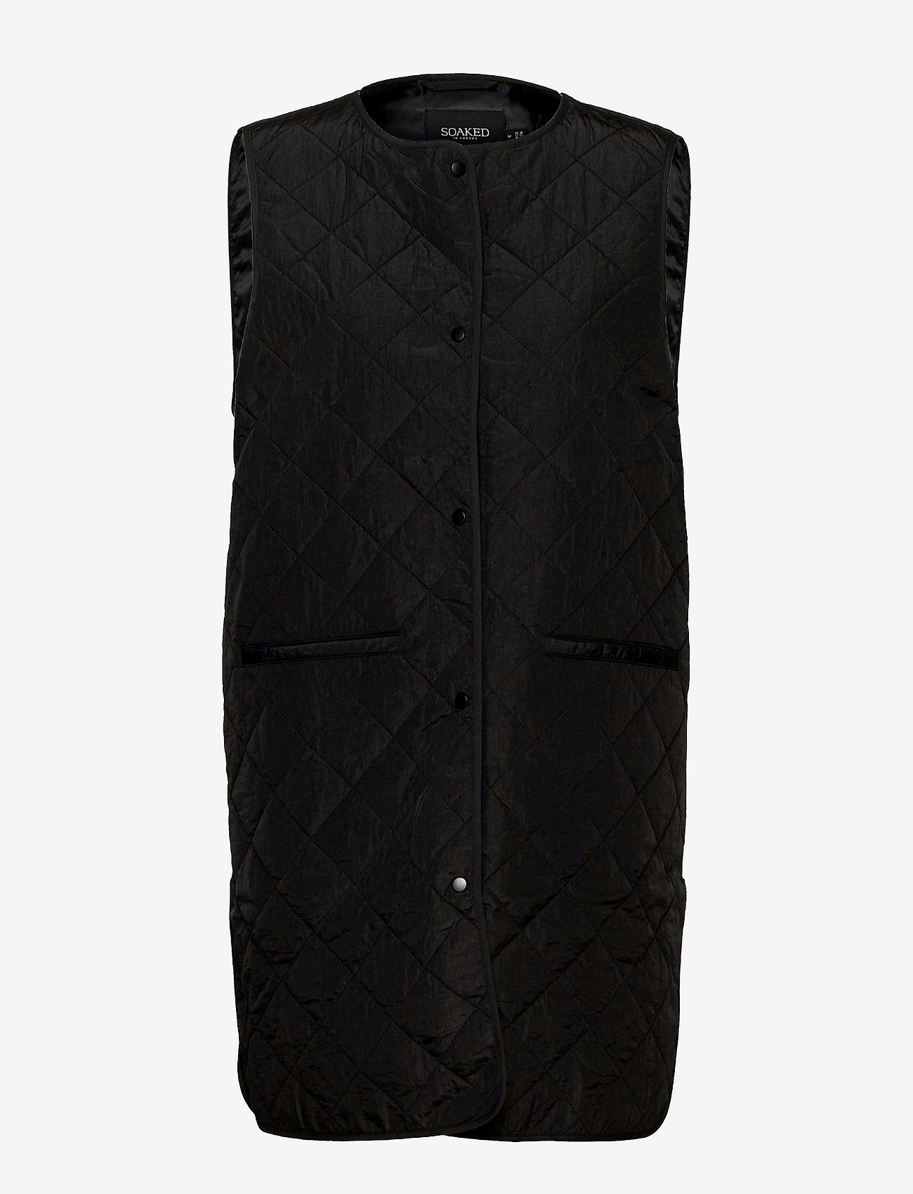 Soaked in Luxury - SLUmina Waistcoat - polstrede vester - black - 0