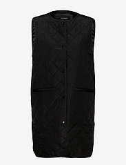 Soaked in Luxury - SLUmina Waistcoat - puffer vests - black - 0
