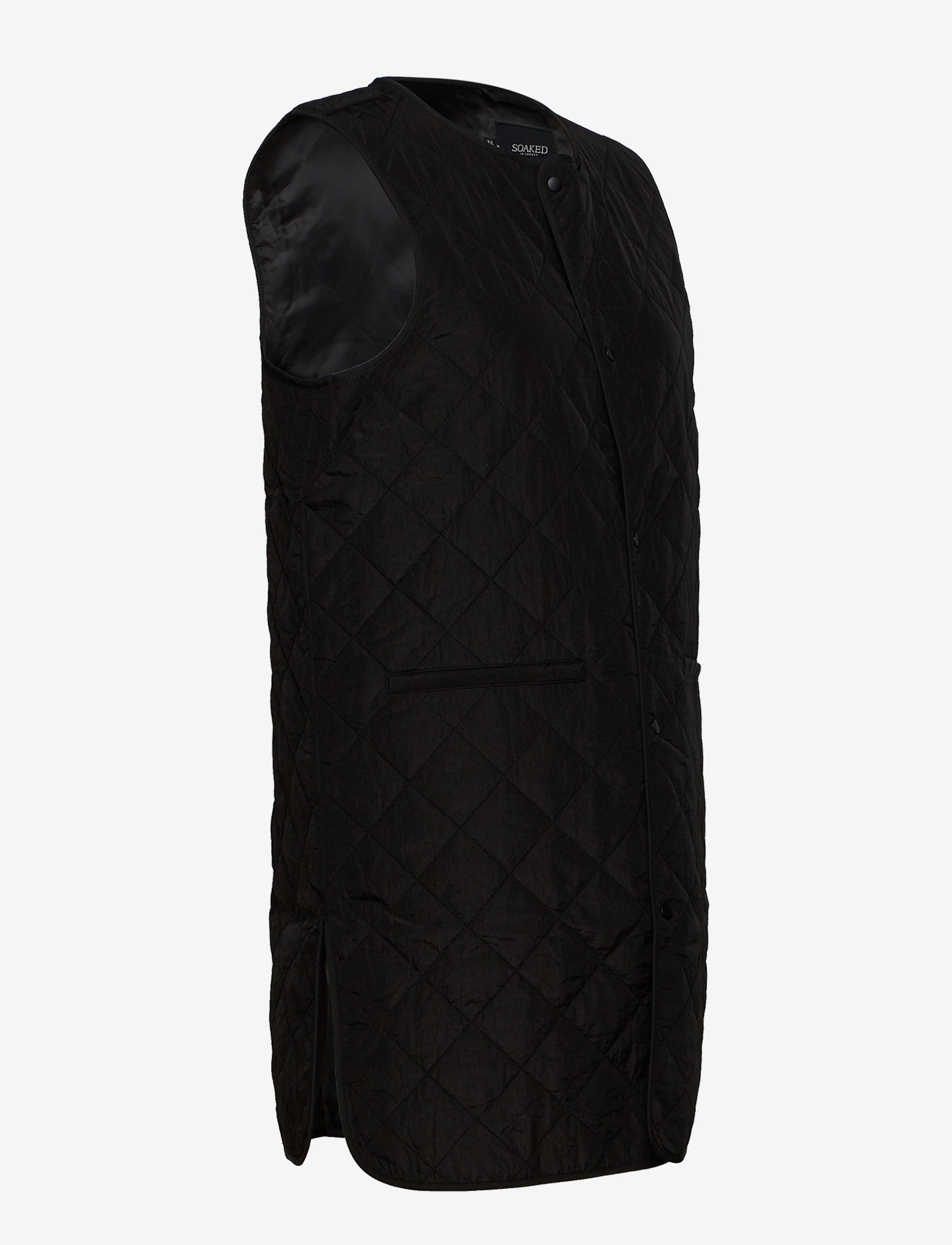 Soaked - SLUmina Waistcoat - overtøj - black - 2