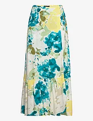 Soaked in Luxury - SLVioletta Skirt - midi kjolar - deep lake watercolour print - 0