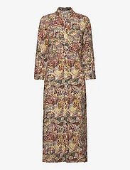 Soaked in Luxury - SLVioletta Shirt Dress - sukienki koszulowe - aubern butterfly print - 0