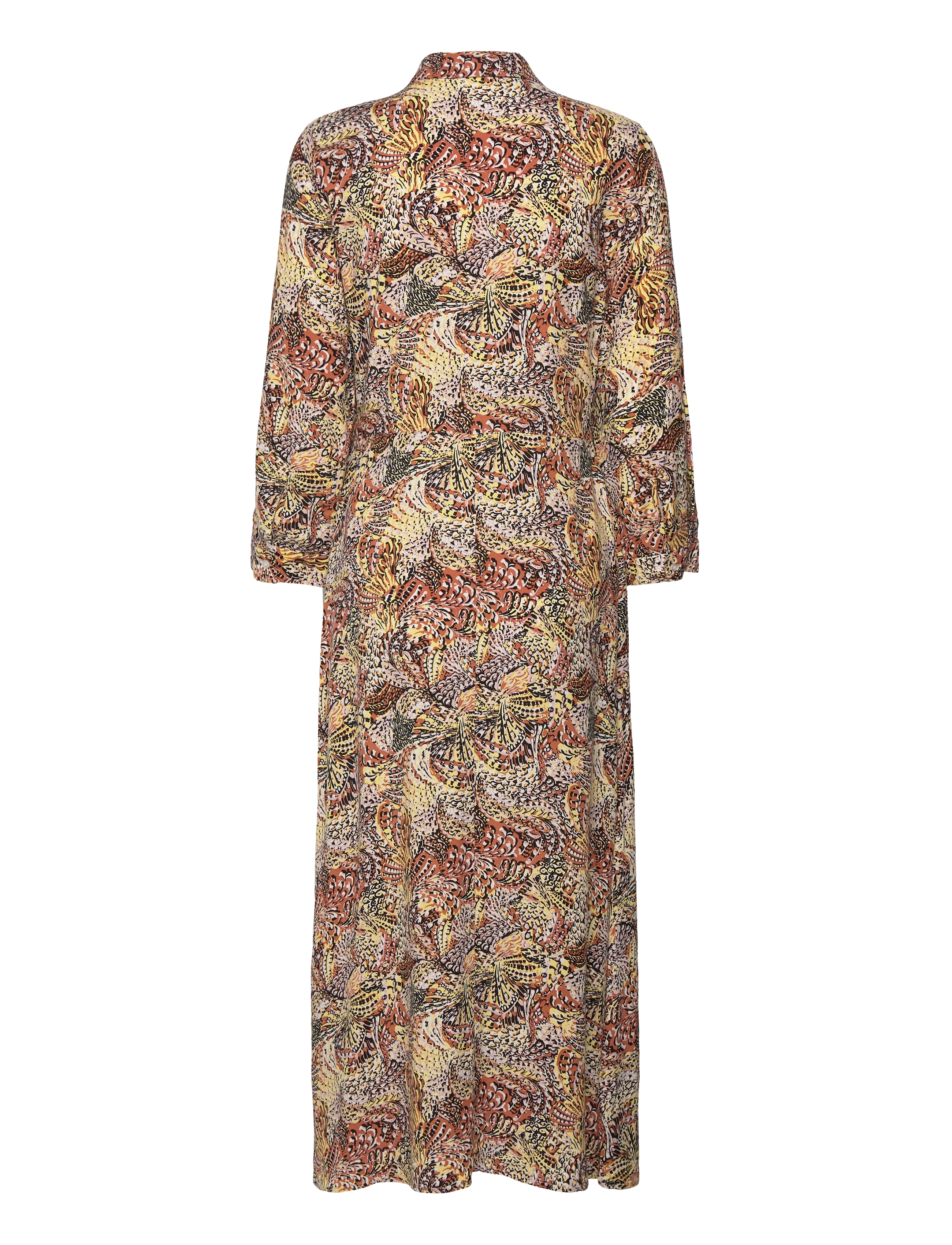 Soaked - SLVioletta Shirt Dress - hemdkleider - aubern butterfly print - 2