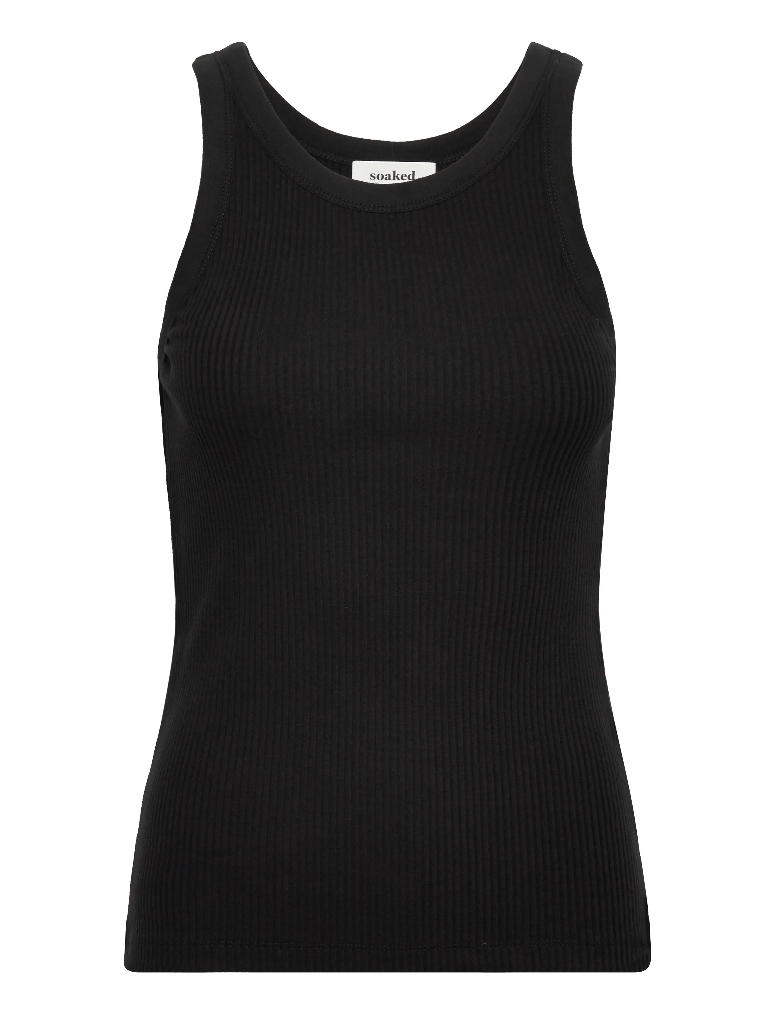 Soaked Slsimone Tank Top, XL, Black, T-Shirts & Toppe > Uden Ærmer, Dame