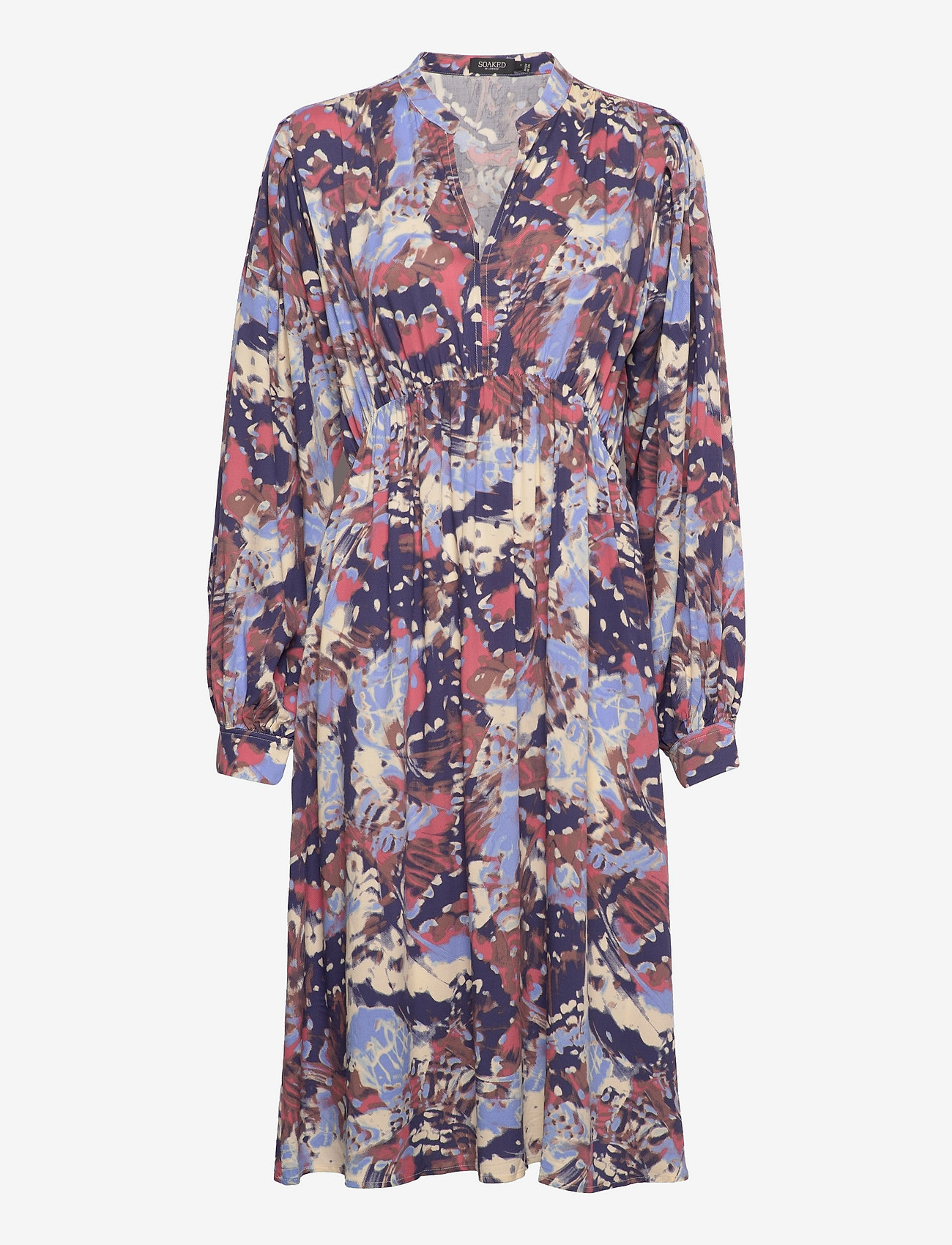Soaked in Luxury - SLMayana Dress - sukienki do kolan i midi - fall garden print - 0